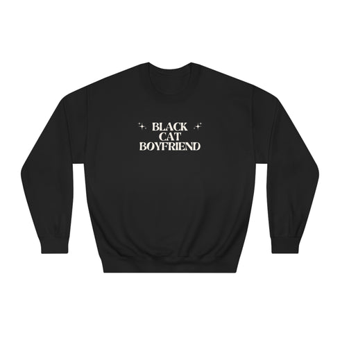 Black Cat Boyfriend - Crewneck Sweatshirt (Unisex)