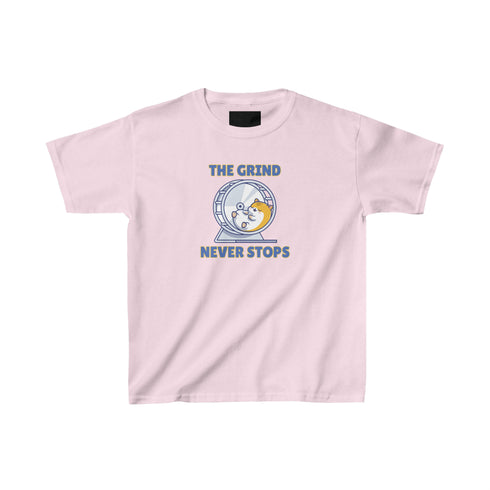 Grind Never Stops - Kids Heavy Cotton™ Tee