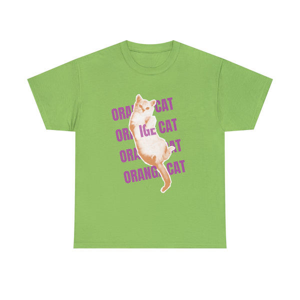 Y2K Orange Cat - Unisex Tee