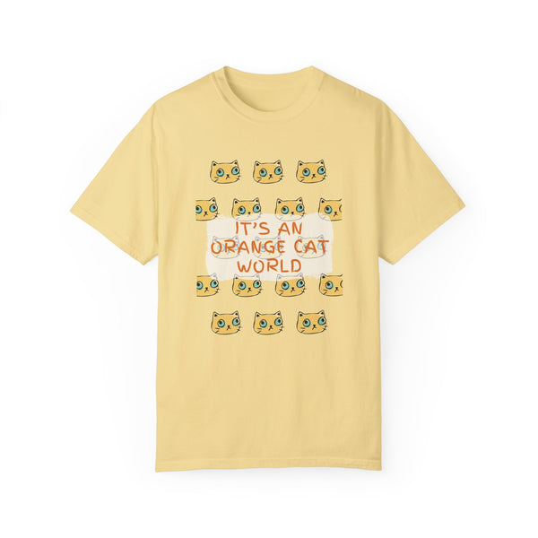 Orange Cat World - Unisex T-shirt