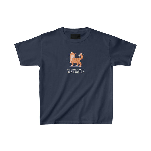 Feline Good - Kids Heavy Cotton™ Tee