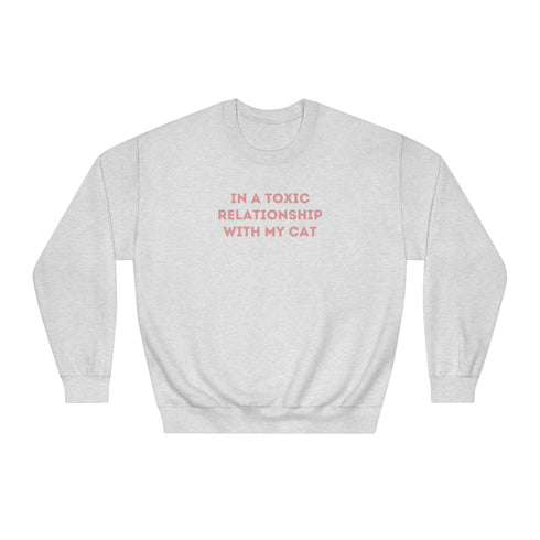 Toxic Love Kitty - Crewneck Sweatshirt (Unisex)