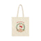 Christmas Bunny - Cotton Canvas Tote Bag