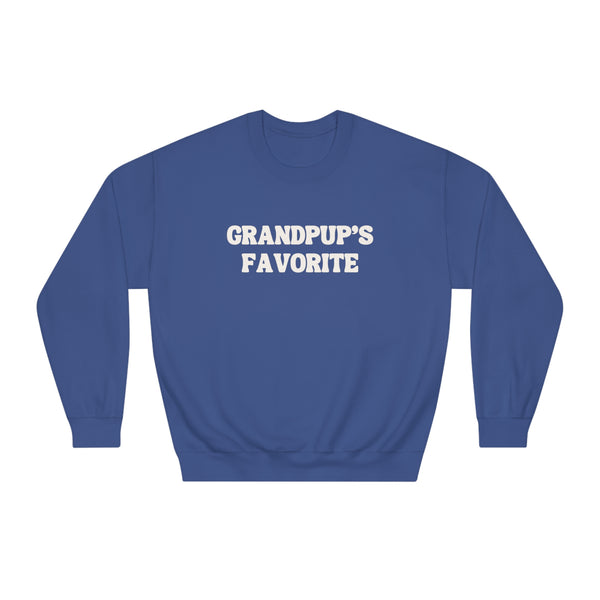 Grandpup's Favorite - Crewneck Sweatshirt (Unisex)