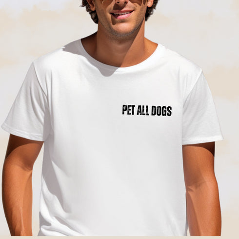 Pet All Dogs (Minimalist) - Unisex Tee