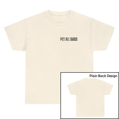 Pet All Dogs (Minimalist) - Unisex Tee