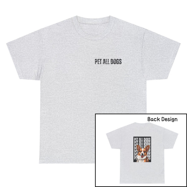 Pet All Dogs (Corgi) - Unisex Tee